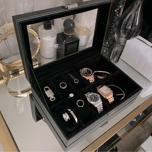 Luxury Black Watch Box